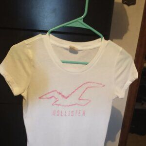 Hollister white shirt size XS
